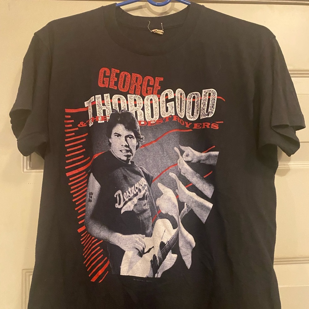 Vintage Screen Stars 1988 George Thorogood and The Destroyers Born to Be Bad Tee